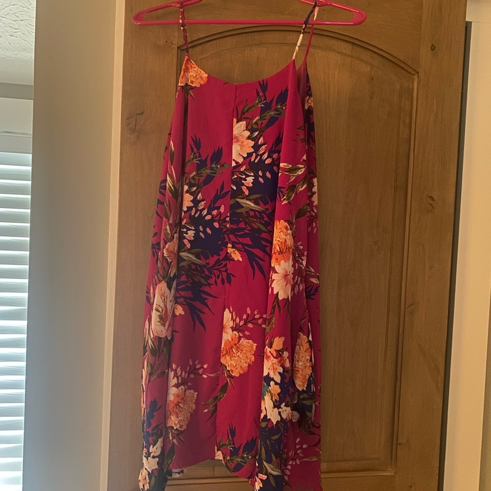 Floral swing dress
